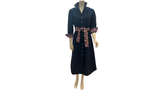 Sistership navy and pink detailed dress