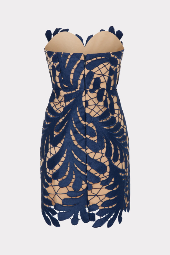 MILLY Osianna Leaf Dress