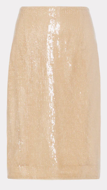 Milly Adley Sequin Skirt