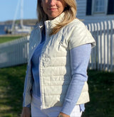 Palm Beach Puffer in Leather