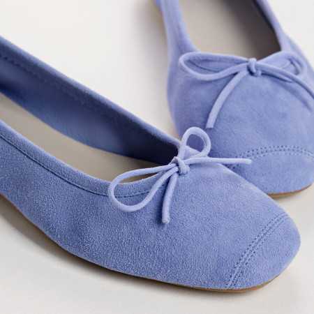 Reqins Harmony Square Toe Ballerinas