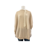 Silk Tie Poncho