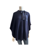 Silk Tie Poncho