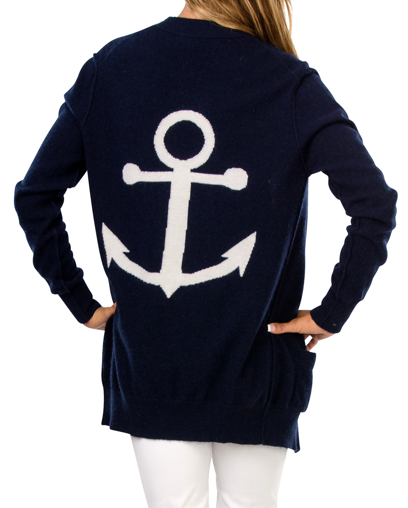 Anchor Open Cardigan